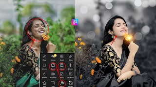 PicsArt Dark Background And Face Smooth Photo Editing  Picsart Editing Background Colour Change [upl. by Anitnamaid]