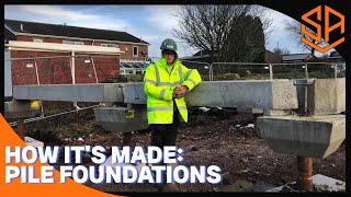 HOW ITS MADE PILE FOUNDATIONS [upl. by Umont251]