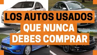 Los AUTOS USADOS que NO debes COMPRAR  Motoren Mx [upl. by Allerus]