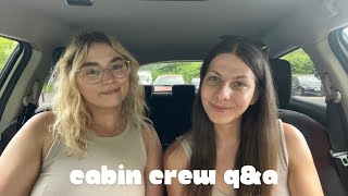 Cabin Crew QampA featuring Wizz Air UK Cabin Crew  Airline comparisons  Megan Rose [upl. by Nonnad]