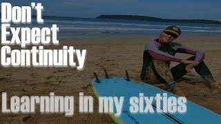 Beginner surfing  Learning in my sixties  2 Steps forward 1 Step back  Gerroa and Broulee NSW [upl. by Lalo]