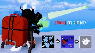 Superhuman  Acidum Rifle  Paw Skilled Build Epic Bounty Hunting Montage  Blox Fruits [upl. by Wavell]