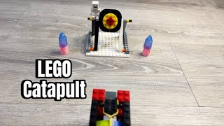 LEGO Catapult  LEGO Disc Launcher [upl. by Brookhouse]