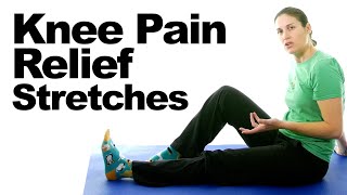 Knee Pain Relief Stretches – 5 Minute Real Time Routine [upl. by Eloisa]