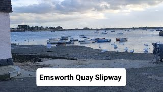 UK Slipway 14 Emsworth Quay public slipway Hampshire [upl. by Keeton]