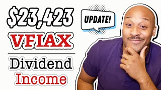 VFIAX Dividend Income Report 23423 Index Fund  Jan 2021 [upl. by Anoek]