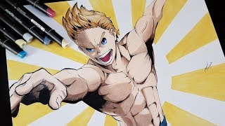 Drawing Mirio Togata From My Hero Academia  Boku No Hero Academia [upl. by Auehsoj172]