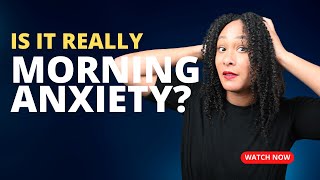 Morning Anxiety Or the Cortisol Awakening Response [upl. by Arratahs]