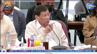 DUTERTE LIVE SA QUADCOM PART 2 [upl. by Inafets]