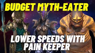 quotBudget MythEaterquot Unkillable Clan Boss Team  Demytha Maneater amp Pain Keeper  UNMNM [upl. by Eicaj]