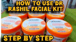 quotHow to Use Dr Rashel Facial Kit Step by Stepquot [upl. by Pauly]