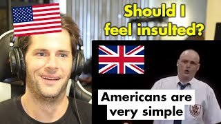 American Reacts to Al Murray vs Americans standup comedy [upl. by Alrahs966]