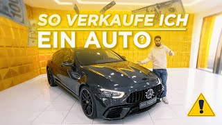 So VERKAUFE ich ein Auto ❗️Mercedes GT63 AMG 😍 AutohändlerAlltag autohandel auto automobile [upl. by Anidam]