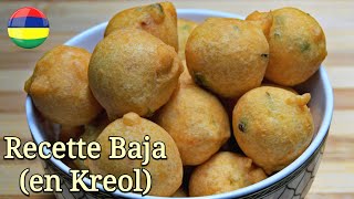 Recette Baja Mauricien en Kreol  Bhajia Special Ramadan [upl. by Hasin]