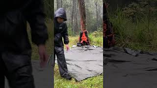 Relaxing sound of Nature  solo camping shorts camping solocamping nature outdoors cooking [upl. by Lleder]