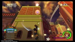 Kingdom Hearts II Final Mix Grandstander 1000 Score [upl. by Asiuol447]