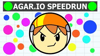 I SPEEDRAN Agario in 10 Minutes [upl. by Strauss714]