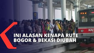 Kenapa Rute Bogor dan Bekasi Diubah Ini Penjelasan Lengkap PT KCI [upl. by Lingwood569]