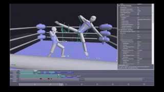 Making animation on endorphin part 1 [upl. by Inez]