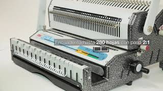 GBC Engargoladora Dual TwinBinder AWM D [upl. by Zetnom111]