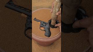 Metal Casting EP 628  molding  making toy gun molding  Experiment  metal casting [upl. by Kcirdlek]