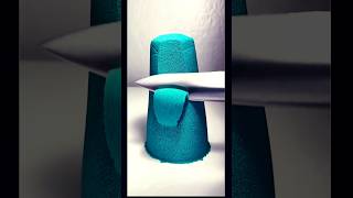 Satisfying Kinetic Sand ASMR drop and squish kineticsand dropandsquishkineticsand [upl. by Bergeman776]