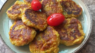 كاليط بالخضر ساهلين و اقتصادييين ينفعو كوجبة خفيفة للمدرسة  Galettes de légumes [upl. by Doehne335]