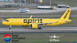 25 MINUTES OF PLANE SPOTTING at Tampa International Airport [upl. by Nevyar]