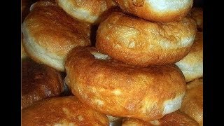 Пирожки жареные с яйцом рисом и зеленым лукомЖареные пирожки [upl. by Jonme]