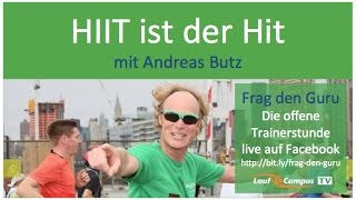 HIIT ist der Hit  Hochintensives Intervalltraining  Laufcampus TV [upl. by Etnahc]