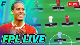 FPL DEADLINE STREAM LIVE ⏰ MAKING 3 TRANSFERS TEAM NEWS [upl. by Mayes887]