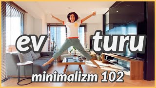 Minimalist Ev Turu 🏠 Size Özel Bir Hediye Hazırladık 🎁 Büyük Dönüşüm [upl. by Naelopan]