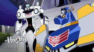 Transformers Animated  Welcome to Earth  Transformers Official [upl. by Hightower]