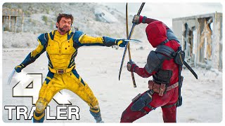 DEADPOOL amp WOLVERINE quotDeadpool Vs Wolverine Fight Scenequot  5 Minute Trailers 4K ULTRA HD NEW 2024 [upl. by Prescott]