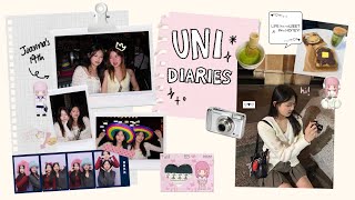 uni diaries 💭 finishing assignments cafe study dates girls night out  more [upl. by Lorin908]