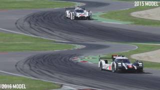 Assetto Corsa  Porsche 919 Hybrid 2015 Vs 2016 at Monza [upl. by Dolorita]