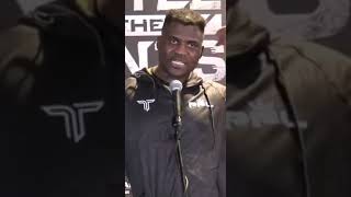 Francis Ngannou on dealing with the loss of his son [upl. by Remy671]