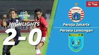 Persija Jakarta vs Persela Lamongan 20 All Goals amp Highlights [upl. by Arakahs577]