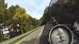 Onboard Kawasaki ZR7  Terminillo [upl. by Ettigdirb5]