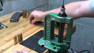 Part 1 Basic Reloading of a Rifle Cartridge 223 Remington [upl. by Plunkett]