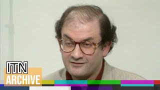 1990 Salman Rushdie Interview on Two Years in Hiding [upl. by Beckett]