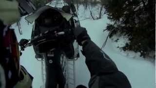 Snowdreams  Polaris Pro Rmk 800 Boondocker Turbo 2013 Snowdreamsse [upl. by Katti]