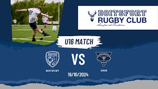 Boitsfort vs ASUB  U16  Live 16112024 [upl. by Falcone]