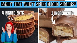 You Won’t Believe These 2 Copycat Candy are Diabetic Friendly  Low Carb Diabetic Dessert Recipe [upl. by Leanor]