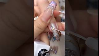 Rococo style Nail Art Ideas shortvideo  trending shorts [upl. by Cormac645]