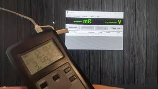 Battery resistance meter YR1035 serial port mod  software [upl. by Yrffoeg]