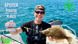 Inshore Fishing  Plaice Dolphins and Gannets A lovely Day Fishing Vlog159 [upl. by Idihc]