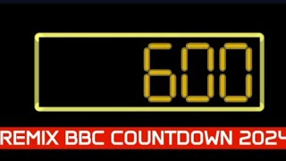 600 Seconds Countdown 10 Minutes Digital clock Remix BBC News Countdown 2024 [upl. by Idram178]