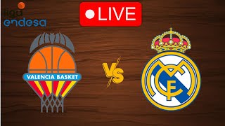 🔴 Live Valencia vs Real Madrid  Live Play By Play Scoreboard [upl. by Htidra]