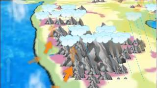 Indian Monsoon Mechanism animation [upl. by Templeton431]